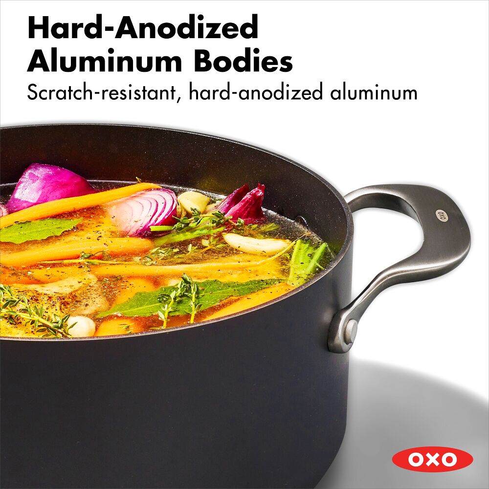 Ceramic Professional Non-Stick 5QT Stock Pot with Lid A1