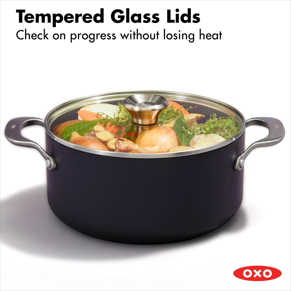 Ceramic Professional Non-Stick 5QT Stock Pot with Lid A1