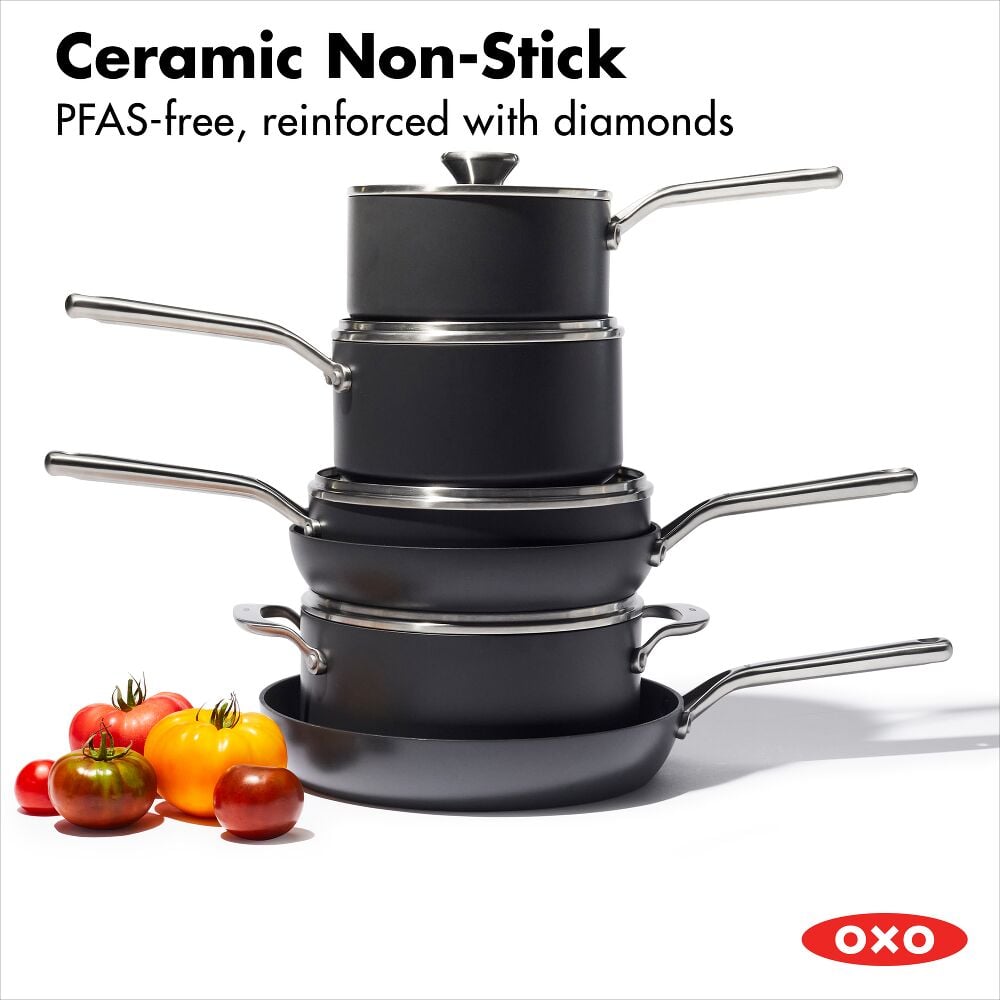 Ceramic Professional Non-Stick 10-Piece Cookware Set V7