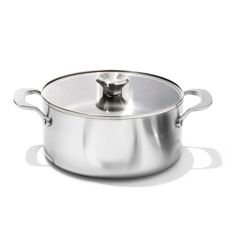 Stainless Steel Mira Series 5.2qt Casserole And Lid I9