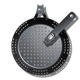 Outdoor 10" Perforated Carbon Steel Pan W0