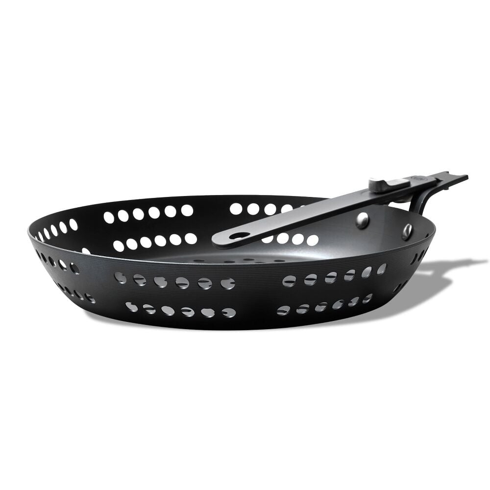 Outdoor 10" Perforated Carbon Steel Pan W0