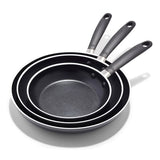 Non-Stick Pro Every Day 3-Piece Frying Pan Set Q9