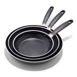 Non-Stick Pro Every Day 3-Piece Frying Pan Set Q9