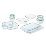 14-Piece Glass Bake, Serve & Store Set I5