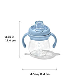Transitions 6 Oz Soft Spout Sippy Cup with Removable Handles E0
