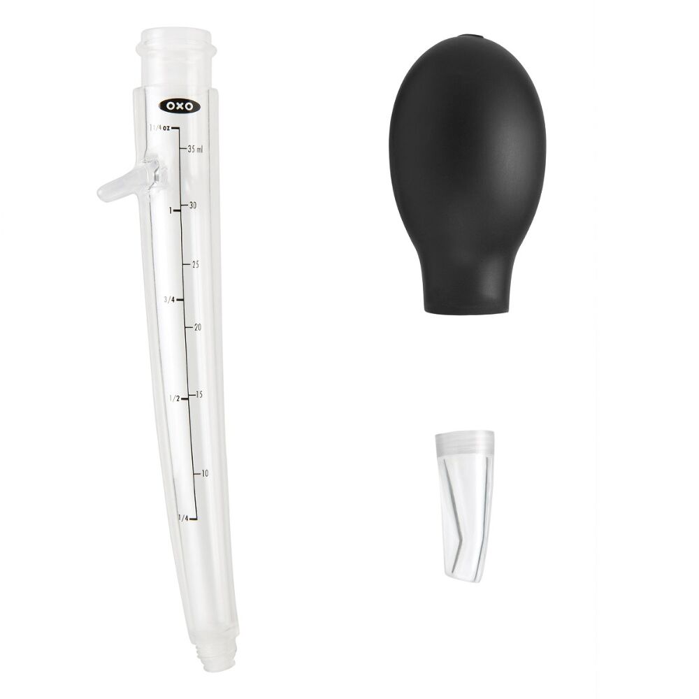 Angled Baster With Cleaning Brush R0