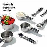 Stainless Steel Measuring Cups and Spoons Set K8
