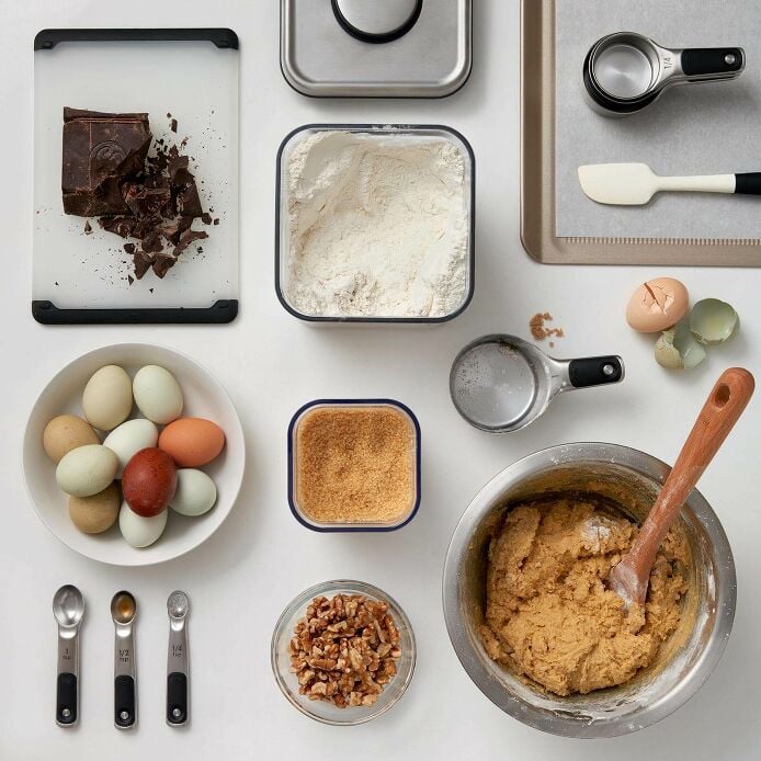 Stainless Steel Measuring Cups and Spoons Set K8