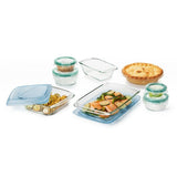 14-Piece Glass Bake, Serve & Store Set I5