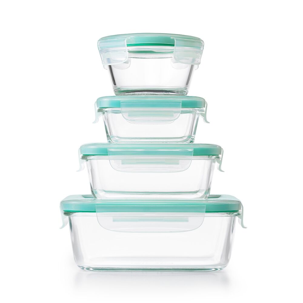 OXO Good Grips 12 Piece Smart Seal Glass Container Set H9