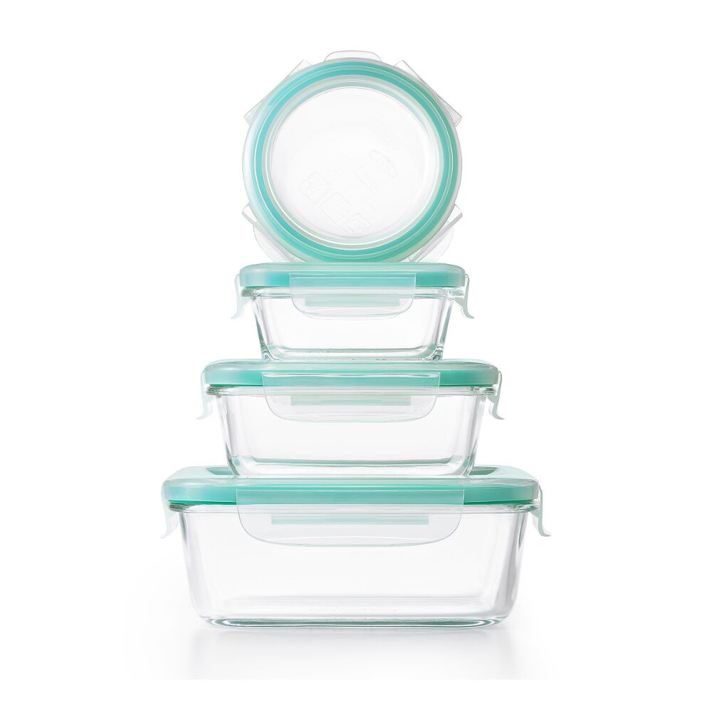 OXO Good Grips 12 Piece Smart Seal Glass Container Set H9