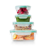 OXO Good Grips 12 Piece Smart Seal Glass Container Set L8