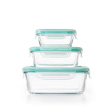 OXO Good Grips 12 Piece Smart Seal Glass Container Set L8