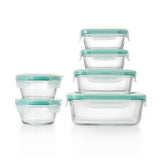 OXO Good Grips 12 Piece Smart Seal Glass Container Set L8