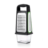 Etched Box Grater With Removable Zester T9