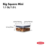 POP Container - Big Square Mini (1.1 Qt.) Z1