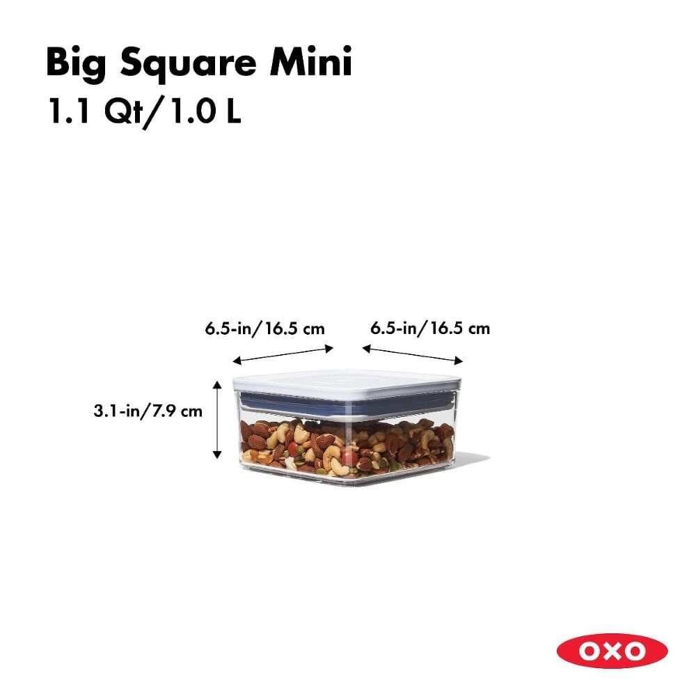 POP Container - Big Square Mini (1.1 Qt.) Z1