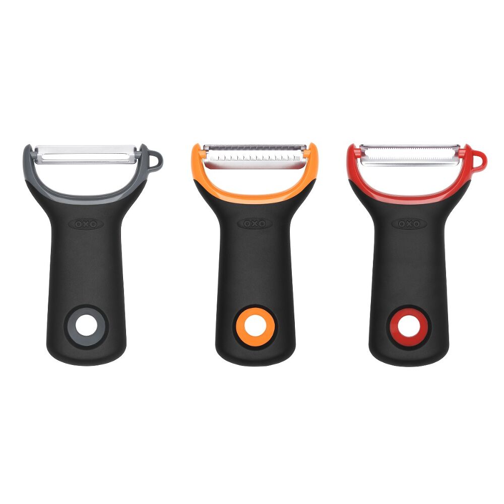 3-Piece Prep Peeler Set, Assorted Blades R2