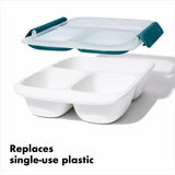 Prep & Go 4.1-Cup Divided Container E2