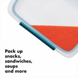 Prep & Go 5-Cup Container D4