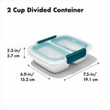 Prep & Go 2-Cup Divided Container M9