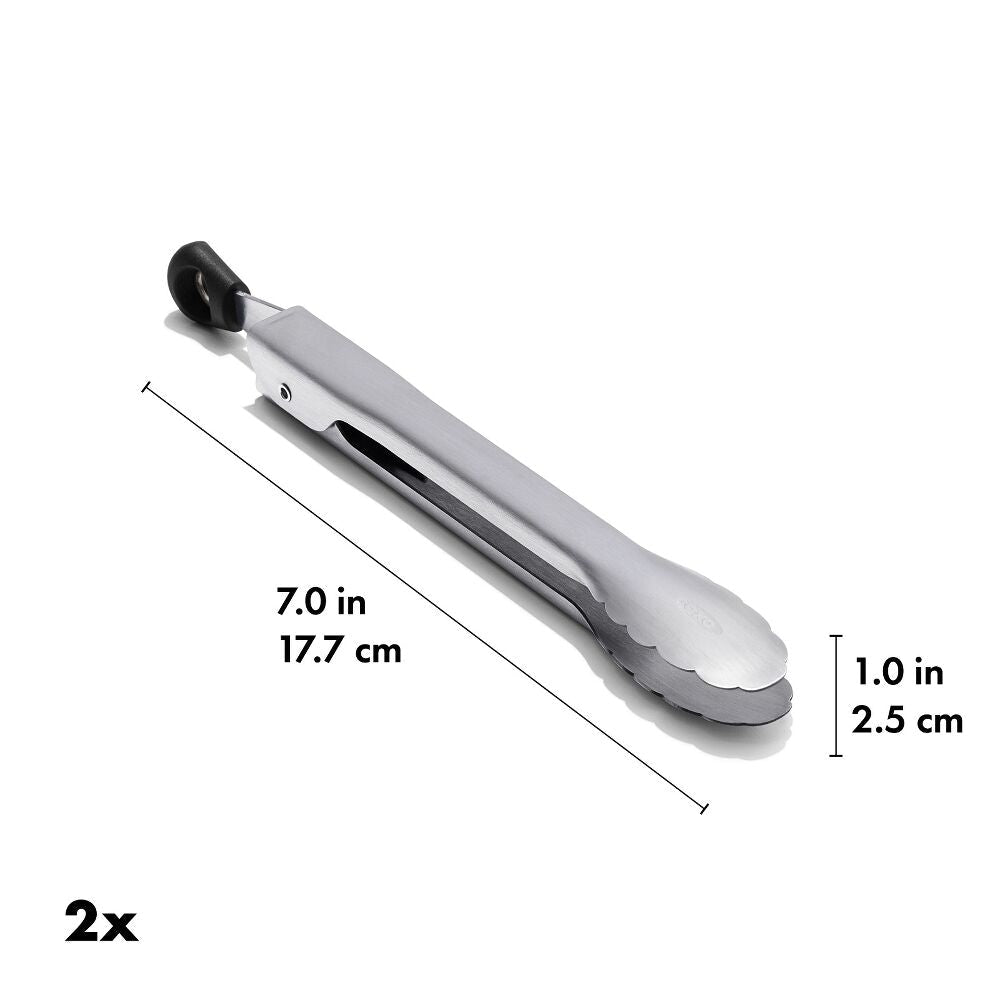 OXO Good Grips 2pk Mini Tongs X5