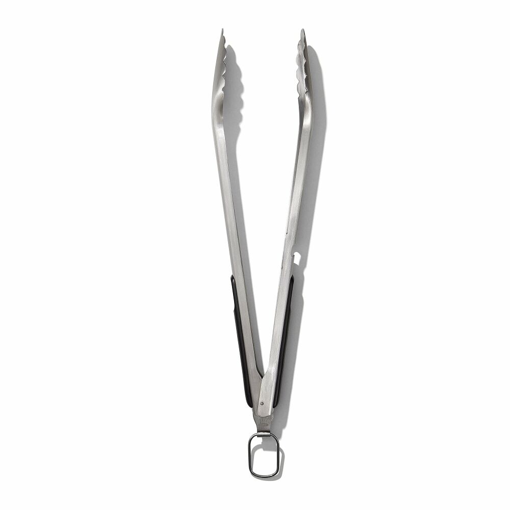 Grilling Tongs with Built-In Bottle Opener S0