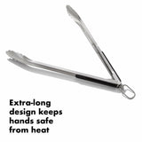 Grilling Tongs with Built-In Bottle Opener S0