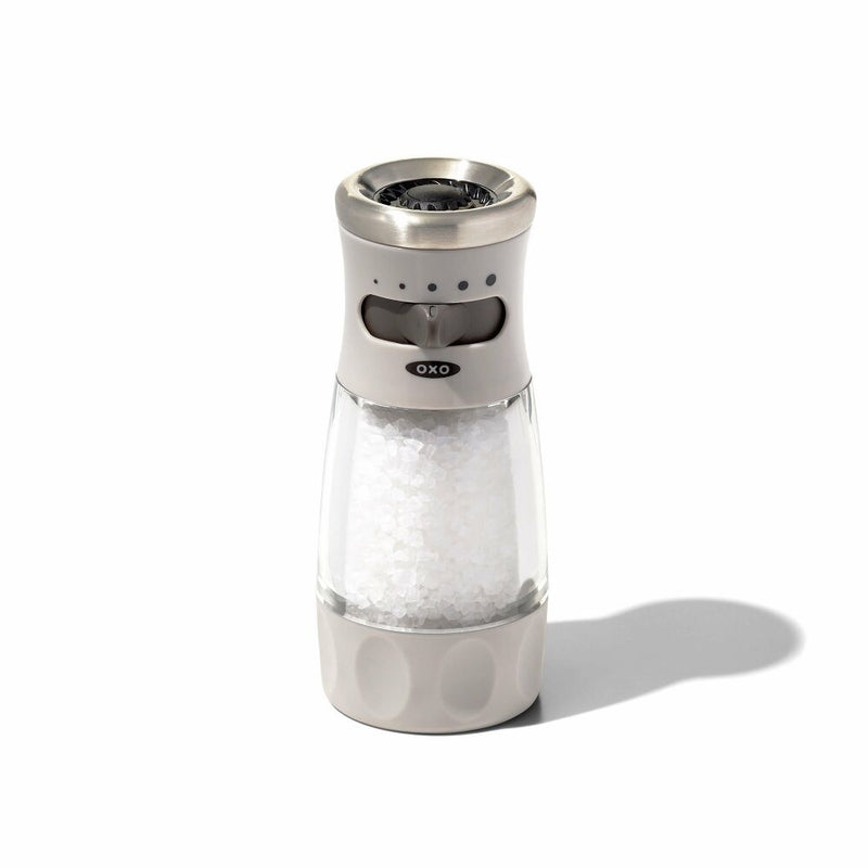 Contoured Mess-Free Salt Grinder C7