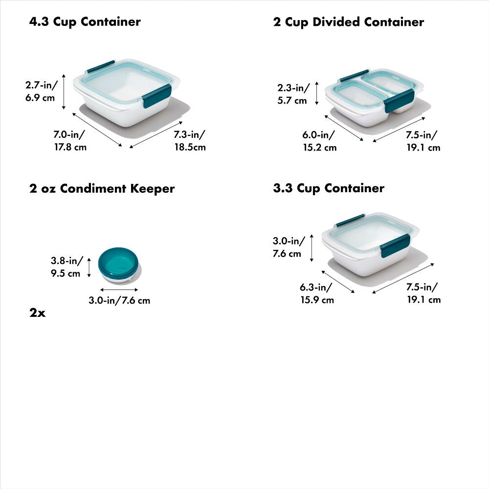 Prep & Go 10-Piece Container Set F9