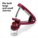 OXO Good Grips Cherry & Olive Pitter - Beet X4