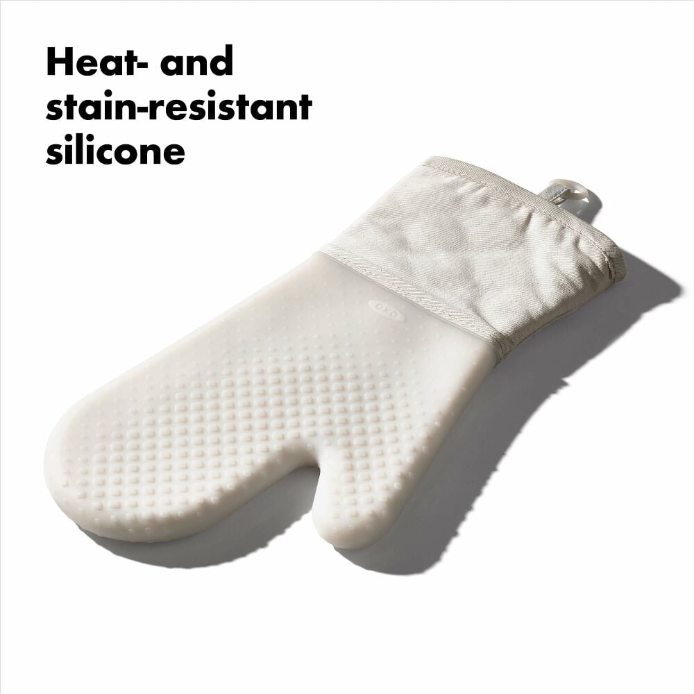 Silicone Oven Mitt - Oat V2