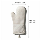 Silicone Oven Mitt - Oat V2