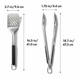 OXO Good Grips Grilling Turner and Tongs Set A1