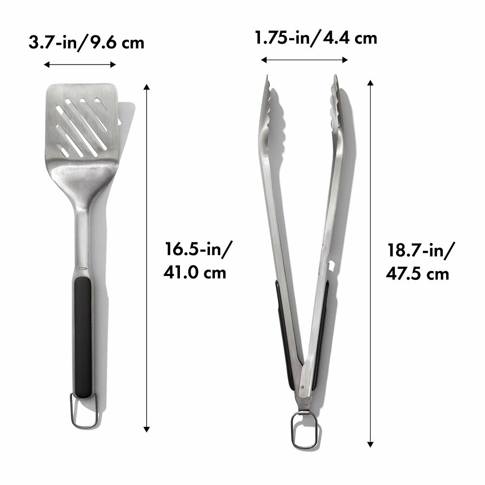 OXO Good Grips Grilling Turner and Tongs Set J0