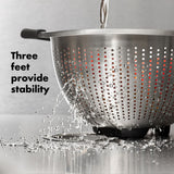 Stainless Steel 3 qt./ 2.8L Colander U4