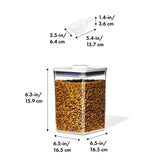 OXO Good Grips Pet POP Container – 4.4 Qt/4.2 L with Scoop V7