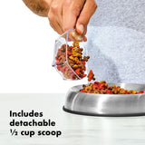 OXO Good Grips Pet POP Container – 6.0 Qt/5.7 L with Half Scoop M3