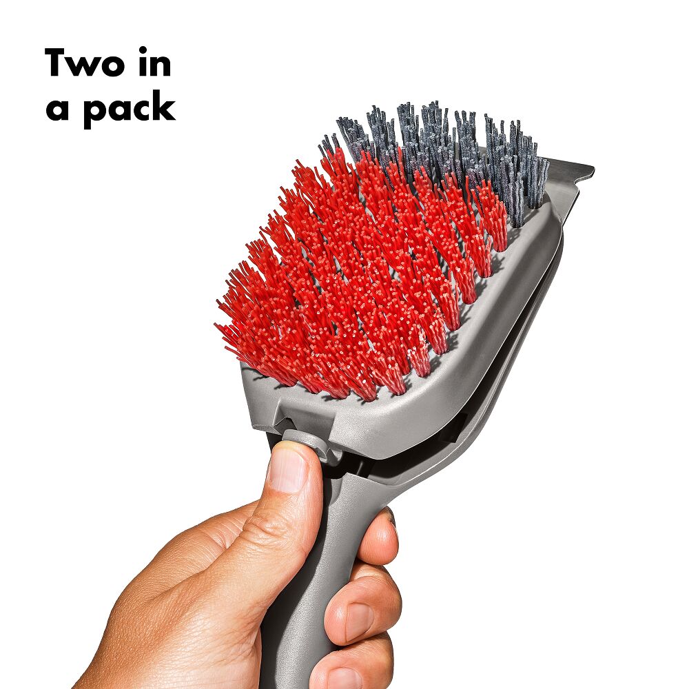OXO Good Grips Nylon Grill Brush for Cold Cleaning Replacement Heads I1