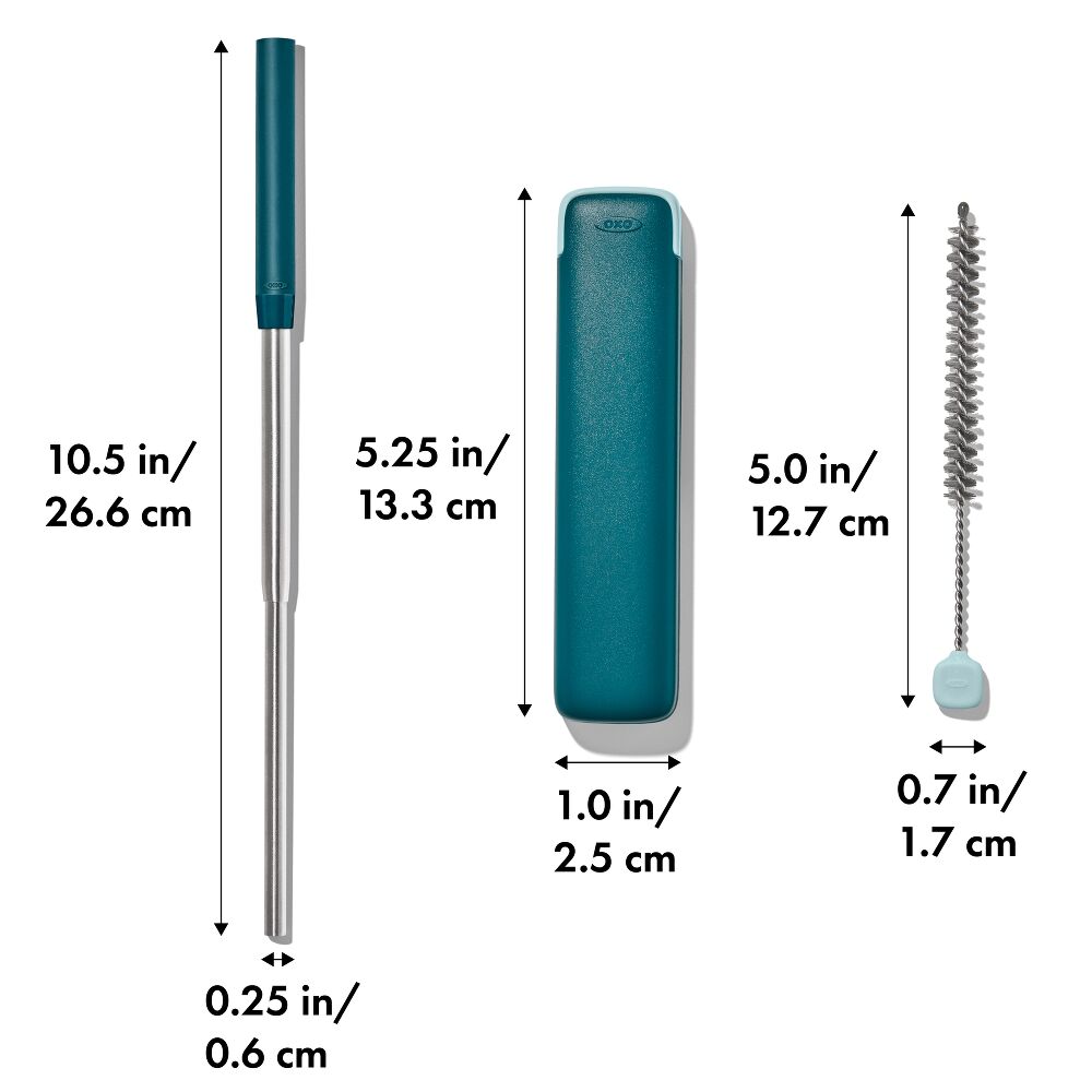 Collapsible Straw With Case E3