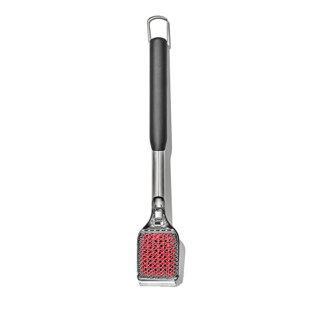 Coiled Grill Brush With Replaceable Head U1