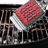 Coiled Grill Brush With Replaceable Head U1