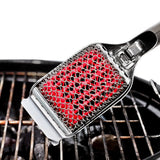 Coiled Grill Brush With Replaceable Head U1