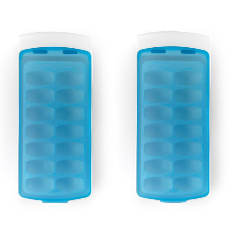 No-Spill Ice Cube Tray - 2 Pack P8