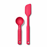 Silicone Cookie Scoop & Small Spatula Set O9