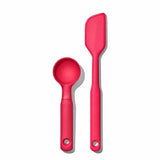 Silicone Cookie Scoop & Small Spatula Set O9