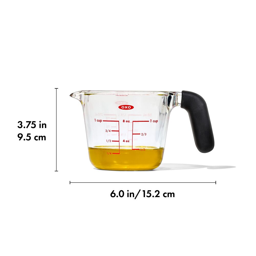 1-Cup Glass Measuring Cup X6