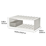 Water Bottle Organizer with Accessory Bin G1