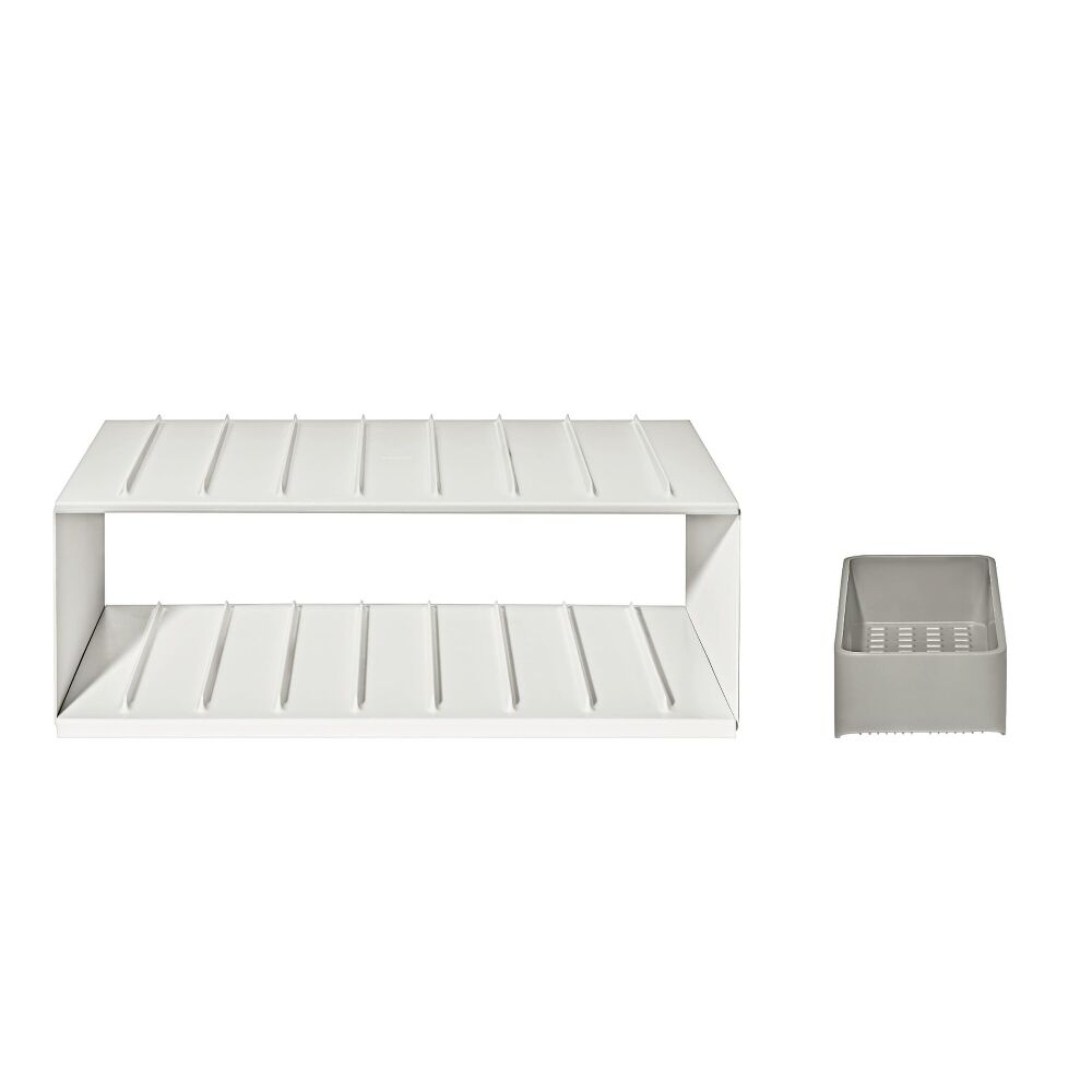 Water Bottle Organizer with Accessory Bin G1
